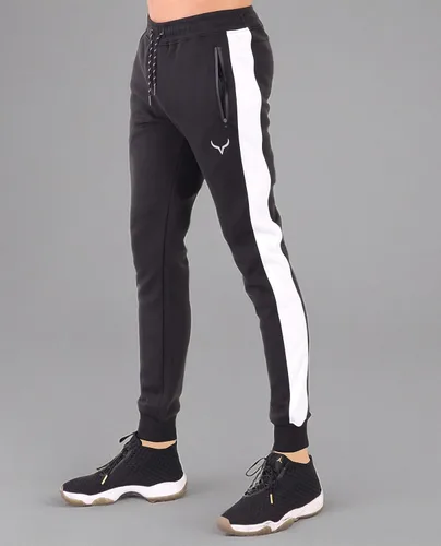 Vista 6 de SCREENSHOT Sports Pantalones deportivos deportivos de forro polar de elastano para hombre