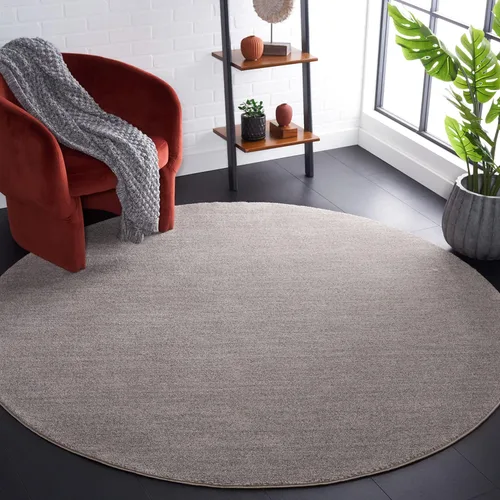 Vista 21 de SAFAVIEH Lasa Collection - Alfombra de área de 9 x 12 pies, color gris, diseño de flecos sólidos, no desprende pelusa y de fácil cuidado, ideal