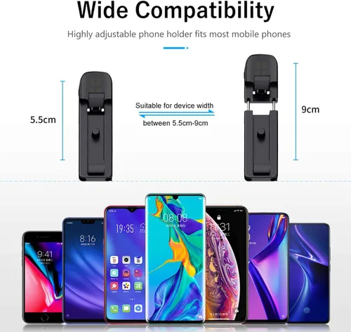 Vista 2 de Trípode para selfie stick con control remoto, soporte portátil Bluetooth para teléfono celular de viaje compatible con iPhone 14/13/12/11 Pro/XS