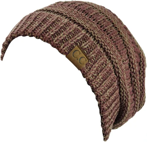 Vista 509 de C.C Trendy Warm Chunky Soft Stretch Cable Knit Beanie