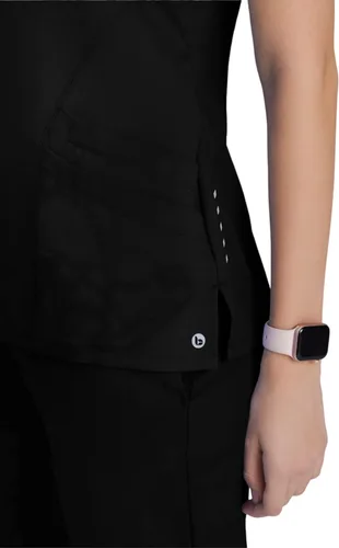 Vista 5 de Barco ONE - Top de 5 bolsillos con cuello en V para mujer, elástico en 4 direcciones