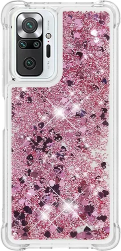 Vista 50 de Funda de silicona transparente con purpurina para Xiaomi Redmi A1 Bling Liquid Clear Star Heart Silicone Bumper a prueba de golpes, funda Azul