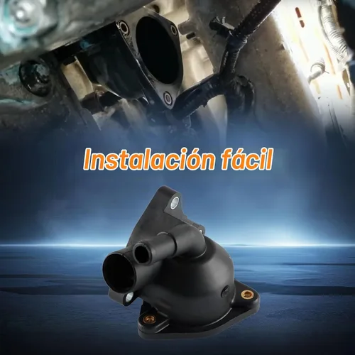 Vista 5 de FUSCH Carcasa para termostato de refrigerante del motor compatible con Honda Element 2.4L 2003-2011 Accord 2.4L 2003-2010 Civic 2.0L 2006-2011 CR-V
