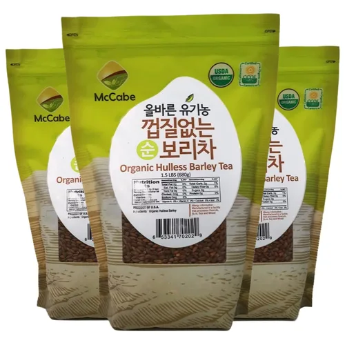Vista 11 de McCabe Cebada perlada orgánica para bebé, grano de cebada perlada, certificado USDA y CCOF, producto de Estados Unidos, 3 libras (48 onzas)