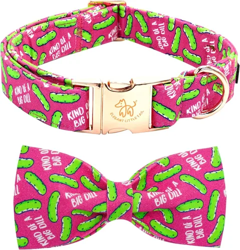Vista 32 de Elegant little tail Independence - Collar patriótico para mascotas con pajarita para mascotas del 4 de julio de algodón suave para mascotas