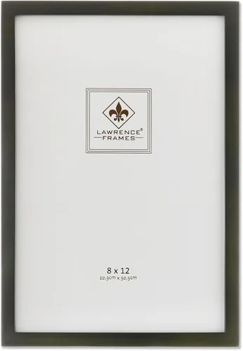 Vista 75 de Lawrence Frames Marco de fotos de madera negra, colección Gallery, 2 x 3 pulgadas, negro
