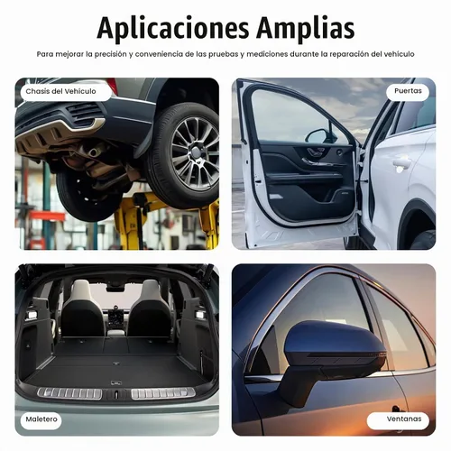 Vista 7 de Sistema de medición 2D, máquina universal de alta precisión para marco de carrocería, medidor de tranvía, herramienta de reparación de equipos