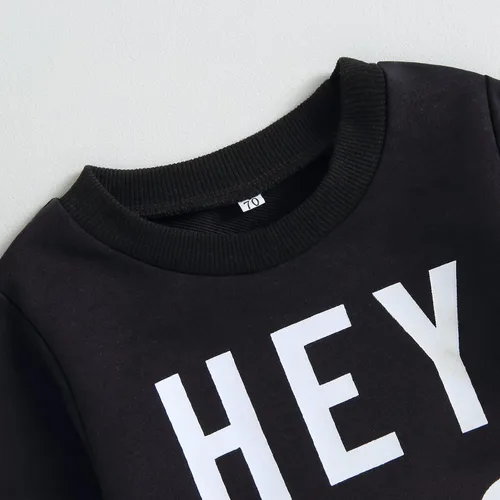 Vista 49 de Karwuiio Conjunto de disfraz de Halloween para bebé, sudadera de manga larga y pantalones para otoño