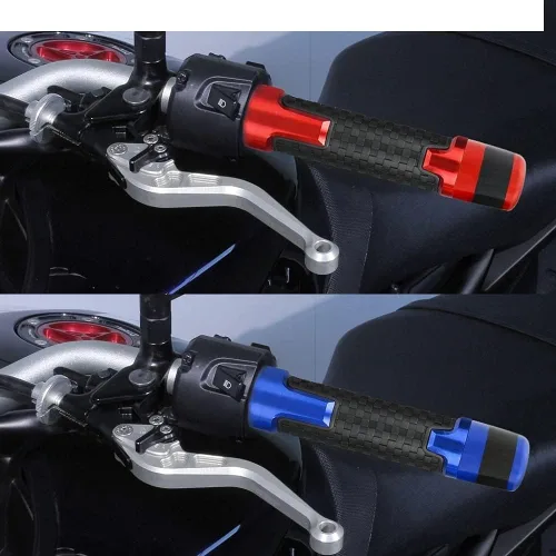 Vista 3 de Contrapeso para Yamaha MT-10 FZ-10 MT10 FZ10 2016 7/8 "0.866 in Manillar Agarraderas motocicleta CNC Manija Bar Extremos Cap Peso Tapones Slider