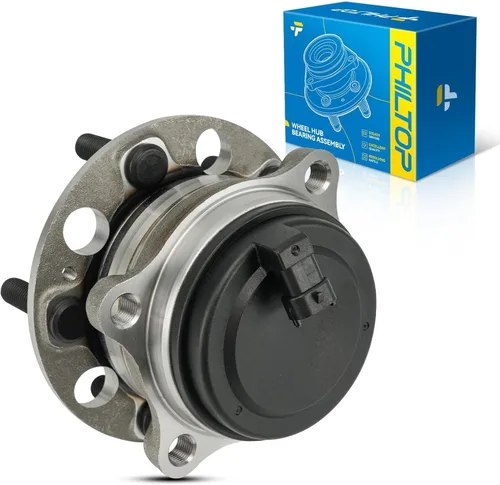 Vista 63 de PHILTOP 512012 x2 Conjunto de cubo de cojinete de rueda trasera para Volkswagen Jetta for 1998-2010 Volkswagen Beetle, 1999-2005 Volkswagen Jetta