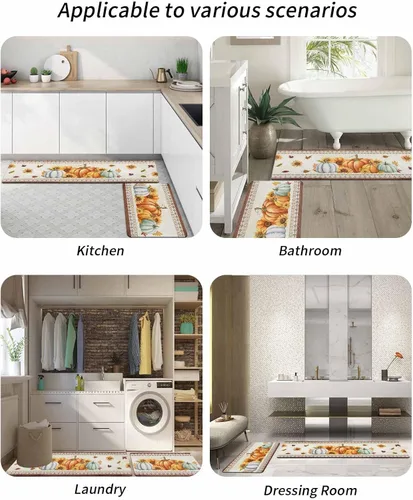 Vista 6 de Tapete de baño para bañera del suroeste, antideslizante, de secado rápido y absorbente, de tierra de diatomeas, fregadero de cocina, tapete