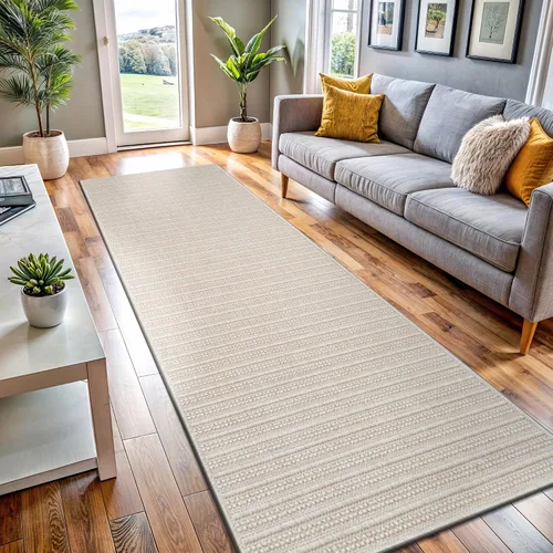 Vista 34 de Tapete de Puerta de Yute Fácil 2x3 Pies Interior Exterior Alfombras Naturales Alfombra de Fibra Sólida Alfombra de Área Tejida Boho Fácil de Limpiar