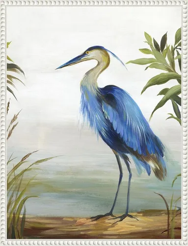 Vista 11 de Amanti Art Lienzo enmarcado para pared, 24 x 18 pulgadas, garza azul de Aimee Wilson, lienzo enmarcado para pared, obras de arte de animales