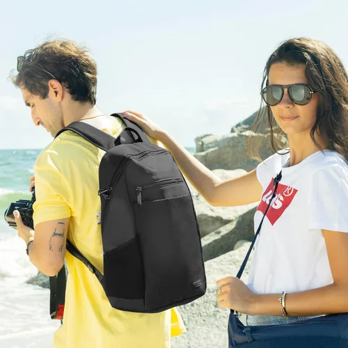 Vista 16 de Travelon Mochila antirrobo Metro con bolsa de bloqueo RFID