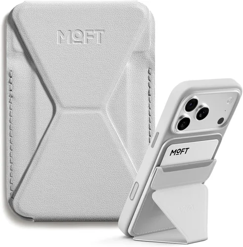 Vista 40 de MOFT Soporte magnético para cartera compatible con iPhone 17/16/15/14/13/12, ajuste de ángulo y soporte de teléfono compatible con MOVAS Magsafe
