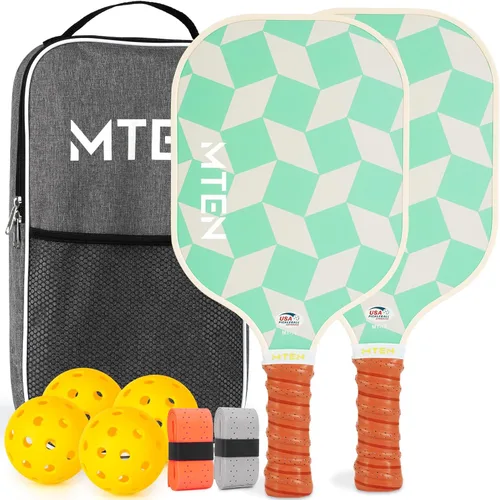 Vista 26 de Pickleball Paddles Set of 2 or 4, or Single Paddle – USAPA Approved Fiberglass Surface Pickleball Rackets Set for Men & Women