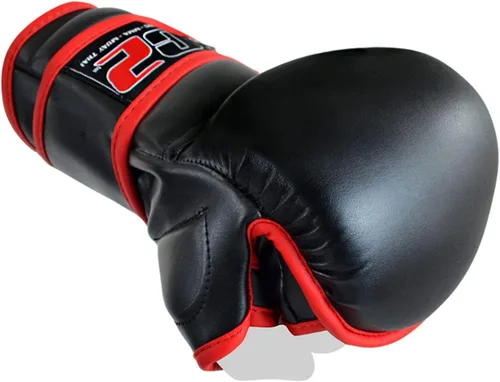 Vista 6 de Combat Corner Guantes de entrenamiento C2 MMA para hombres y mujeres, guantes de entrenamiento de kickboxing, Muay Thai, MMA Sparring