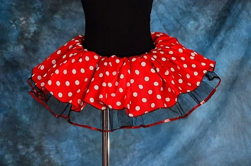 Vista 4 de Dressy Daisy Disfraz de baile con diadema de lunares para niñas