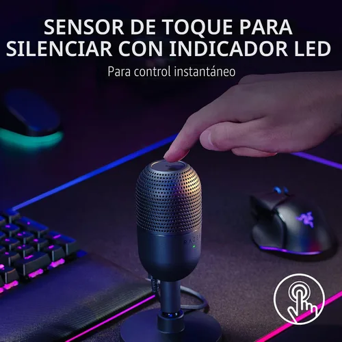 Vista 4 de Razer Seiren V3 Mini micrófono USB, micrófono condensador supercardioide