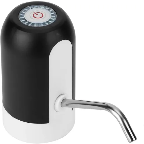 Vista 8 de DC 5V Dispensador de agua portátil inteligente USB eléctrico dispensador de agua embotellada Beber para uso doméstico (negro)