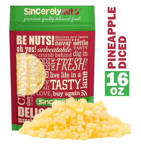 Vista 23 de Chips de banana dulces Sincerely Nuts, totalmente deliciosos, llenos de nutrientes minerales, listos para comer, sellado para una mayor frescura