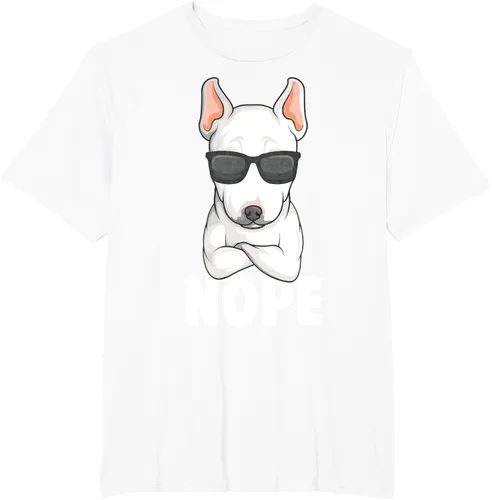 Vista 62 de Camiseta de perro Bull Terrier para niños y mujeres, Negro