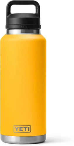 Vista 26 de YETI Rambler Botella de 46 oz, a prueba de fugas, aislada al vacío, de acero inoxidable con tapa Chug, Seafoam Verde mar