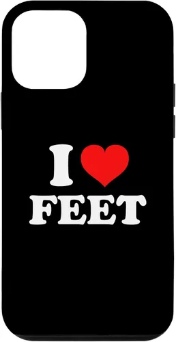 Vista 15 de Funda para iPhone 13 I Love Feet