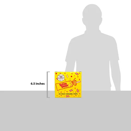 Vista 8 de Sugar Daddies - Paletas de caramelo de leche, 40.57 oz, 24 unidades (paquete de 1)