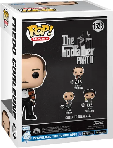Vista 3 de Funko Pop! Movies: The Godfather Part 2 - Fredo Corleone - Figura de vinilo coleccionable - Idea de regalo - Producto oficial - para niños y adultos