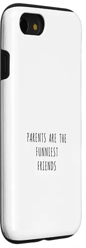 Vista 26 de iPhone 16 Parents are the funniest friends Case