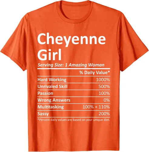 Vista 25 de CHEYENNE GIRL WY WYOMING - Camiseta divertida de regalo de City Home Roots USA, Negro, S