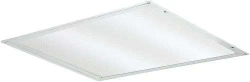 Vista 7 de Lithonia Lighting Luz LED Troffer con lente de 2 x 2, luz LED empotrada de techo con lente prismática para techos de rejilla, 120 voltios, 4000 K