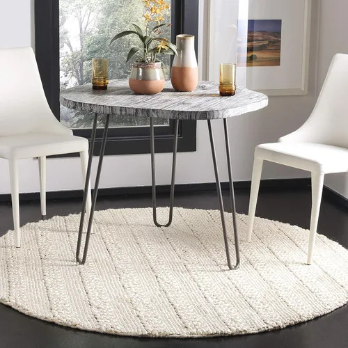 Vista 11 de SAFAVIEH Natural Fiber Collection - Alfombra decorativa de 2 x 3 pies, color lejía, yute hecho a mano, diseño trenzado tejido, ideal para entrada