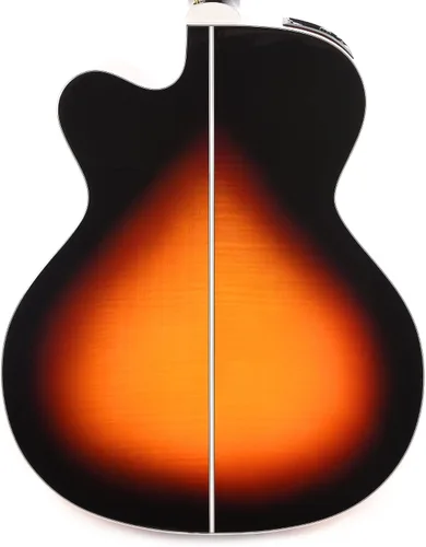 Vista 3 de Takamine GB72CE Jumbo Acoustic Electric Bass - Sunburst