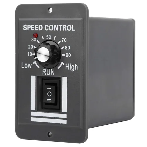 Vista 8 de Controlador de velocidad del motor DC 12-60V 10A, regulador de velocidad del motor eléctrico de marcha atrás hacia adelante Controlador de velocidad