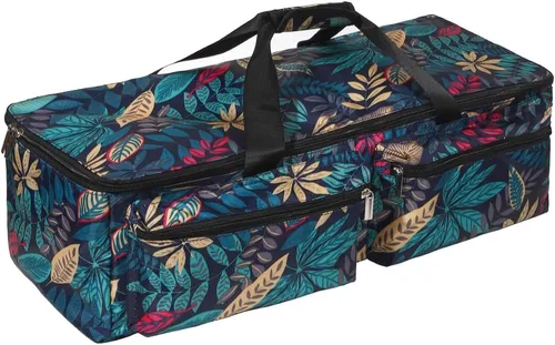 Vista 9 de Bolsa de transporte compatible con Cricut Explore Air y Maker, bolsa impermeable compatible con Cricut Explore Air y suministros (negro, 1 bolsa)