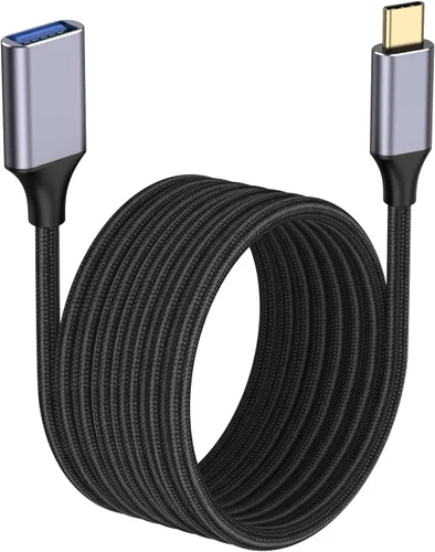 Vista 8 de Pastall - Cable USB hembra a C macho (3.3 ft/3.3 pies), adaptador tipo C, adaptador USB C a USB 3.0, macho C a una hembra