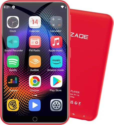 Vista 11 de 160GB MP3 Player, MP4 Player with Bluetooth and WiFi, ZAQE 4.02" Bluetooth Music Player, HiFi Sound Digital Music, MP3 & MP4 Player with Spotify