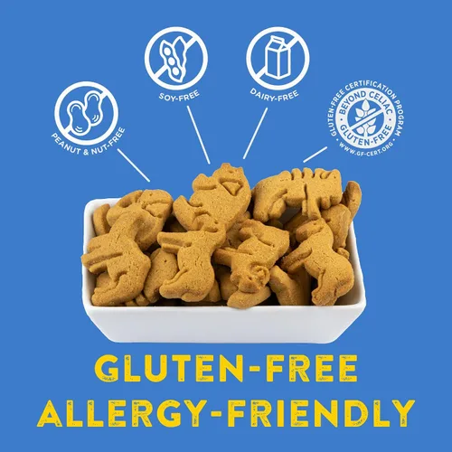 Vista 5 de Kinnikinnick Galletas de animales sin gluten, 8 onzas (paquete de 6)
