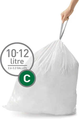 Vista 2 de Simplehuman Code C Bolsas de basura con cordón ajustable