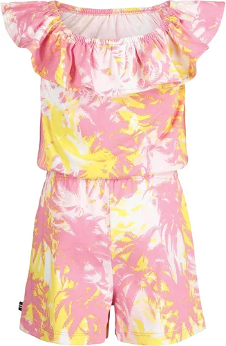 Vista 2 de Nautica Girls' Printed Knit Jersey Romper With Elastic Waistband