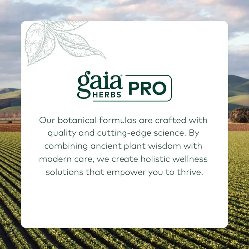 Vista 7 de GAIA HERBS PRO Fórmula diaria de pulmón, apoyo para la salud respiratoria* - Suplemento inmunológico con hoja de gordolobo, raíz de malvavisco y más