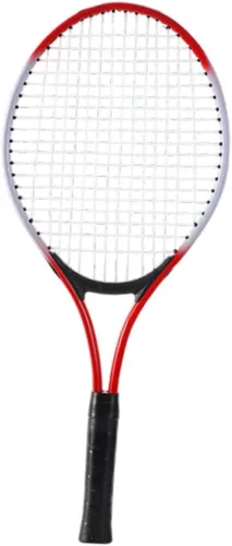 Vista 6 de Solo raqueta de tenis, equipo de tenis, agarre antideslizante, cuerdas de nailon de alta resistencia, profesional para parque, patio trasero