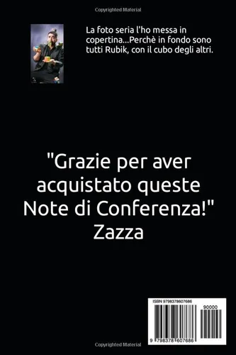 Vista 2 de Note di Conferenza - Zazza Nicola Lazzarini Magia con il cubo di Rubik (Italian Edition)