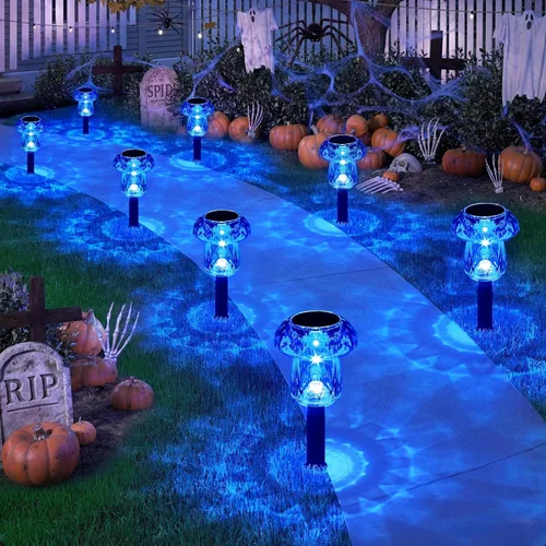 Vista 20 de Paquete de 16 luces solares para exteriores, luces de jardín de Cambio