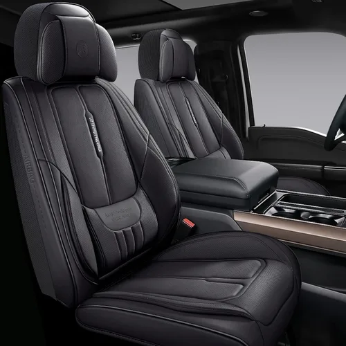 Vista 9 de NS YOLO Fundas de Asiento de Cuero de Cobertura Completa para Coches, SUV y Camiones, Protector de Asiento de Coche, Fundas de Asiento de Automóvil