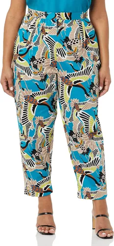 Vista 4 de TEREA Pantalones de cintura recogida Trinity para mujer