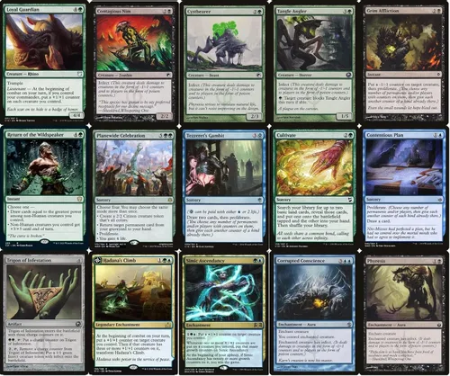 Vista 5 de Elite Infect Commander Deck - Sultai - Negro Verde Azul - EDH - 100 cartas - Magic The Gathering Deck - Muy fuerte