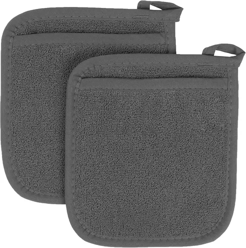 Vista 22 de RITZ Terry Pocket Mitt & Hot Pad: Unparalleled Heat Resistant, Durable 100% Cotton – Ergonomically Designed for Optimal Grip – Easy-Care Machine